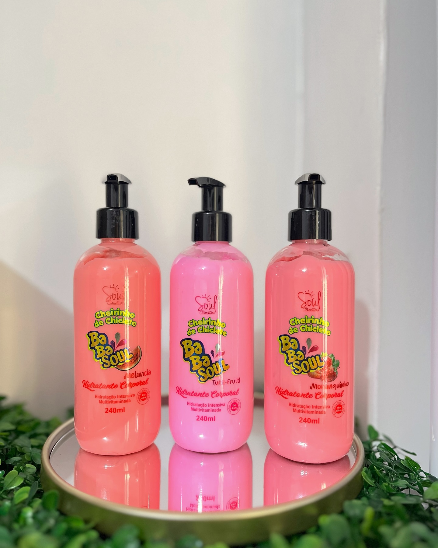 Hidratante Corporal Cheirinho de Chiclete BabaSoul 240ml - 🌸 PERFUME - Morita | Cosméticos Paraguay