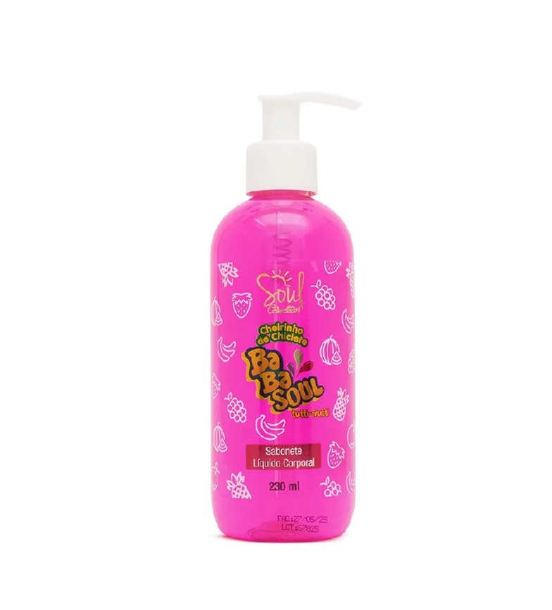 Jabon liquido Corp. BabaSoul TUTTIFRUTTI 230ml - 💄 COSMÉTICO - Morita | Cosméticos Paraguay