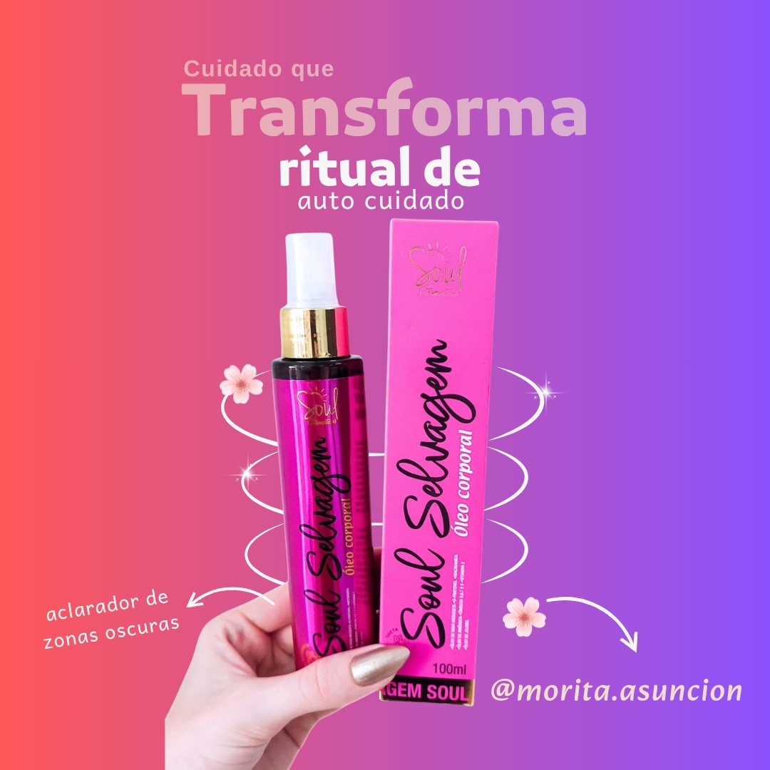 OLEO CORPORAL SOULSELVAGEN SOUL 100ML - 💄 COSMÉTICO - Morita | Cosméticos Paraguay
